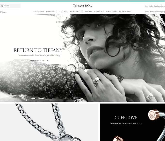 蒂芙尼澳大利亚官方网站：Tiffany&Co. Australia